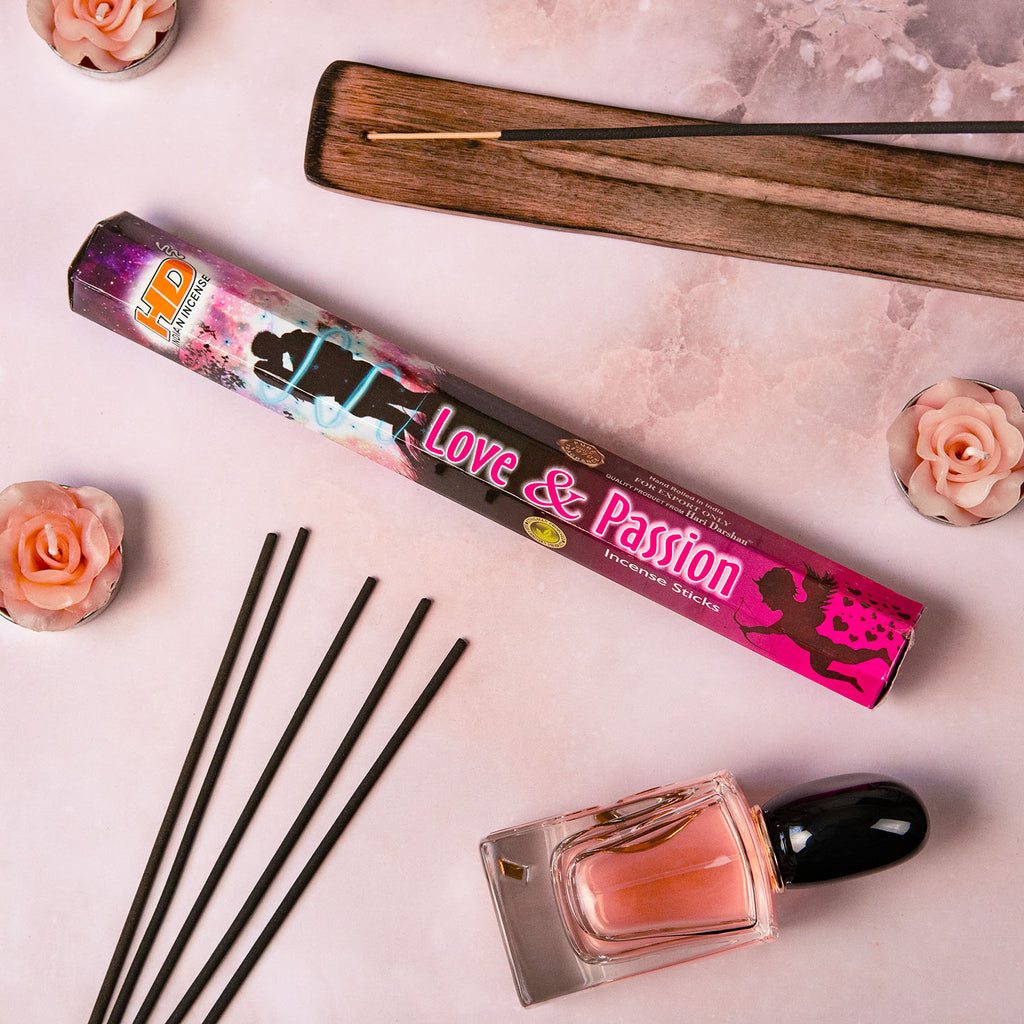 Love and Passion Hexagon Incense-Siesta Crafts
