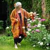 Kantha Tassel Shrug Jacket-Siesta Crafts