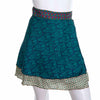 Recycled Sari Mini Wrap Skirt-Siesta Crafts