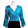 Crepe Cotton Wrap Top-Siesta Crafts