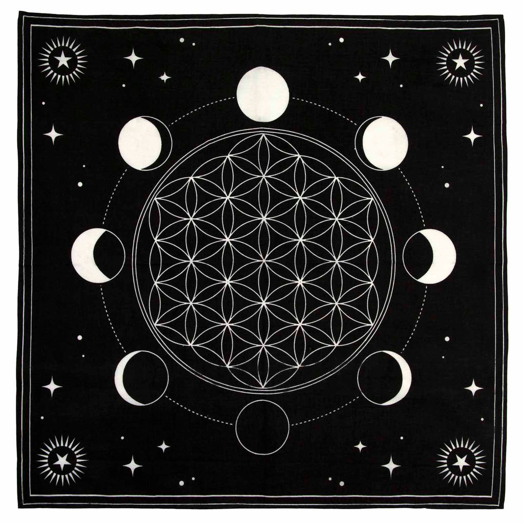 Moon Phase Altar Cloth-Siesta Crafts