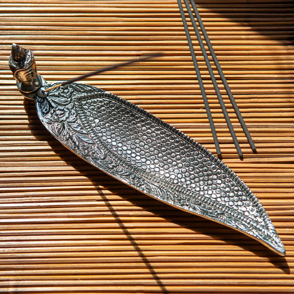 Long Buddha Metal Ashcatcher-Siesta Crafts