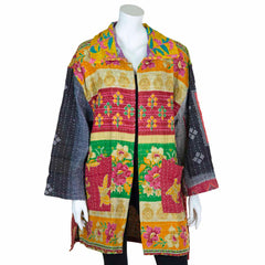 Kantha Reversible Jacket-Siesta Crafts