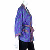 Short Recycled Sari Kimono-Siesta Crafts