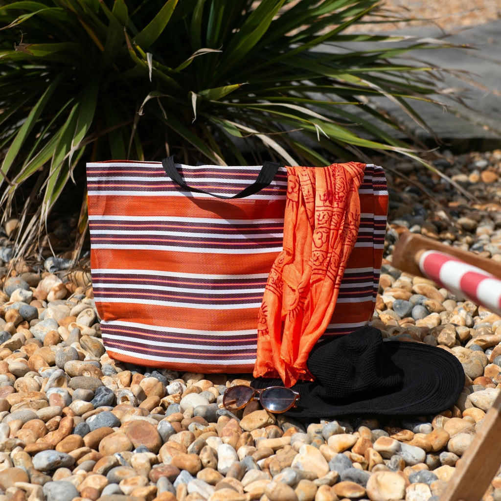 Recycled Beach Bag-Siesta Crafts