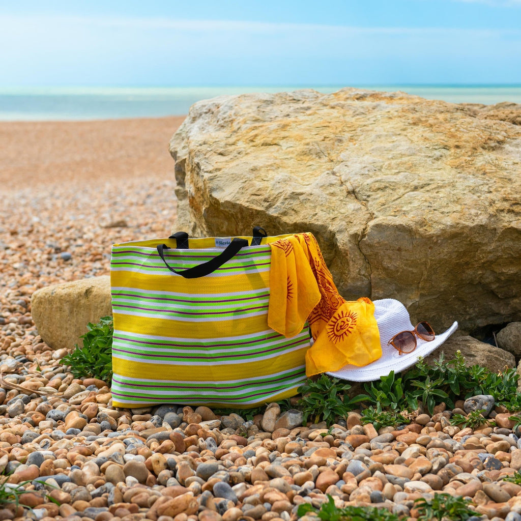 Recycled Beach Bag-Siesta Crafts