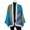 Kantha Fringed Jacket-Siesta Crafts