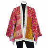 Kantha Fringed Jacket-Siesta Crafts