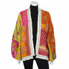 Kantha Fringed Jacket-Siesta Crafts