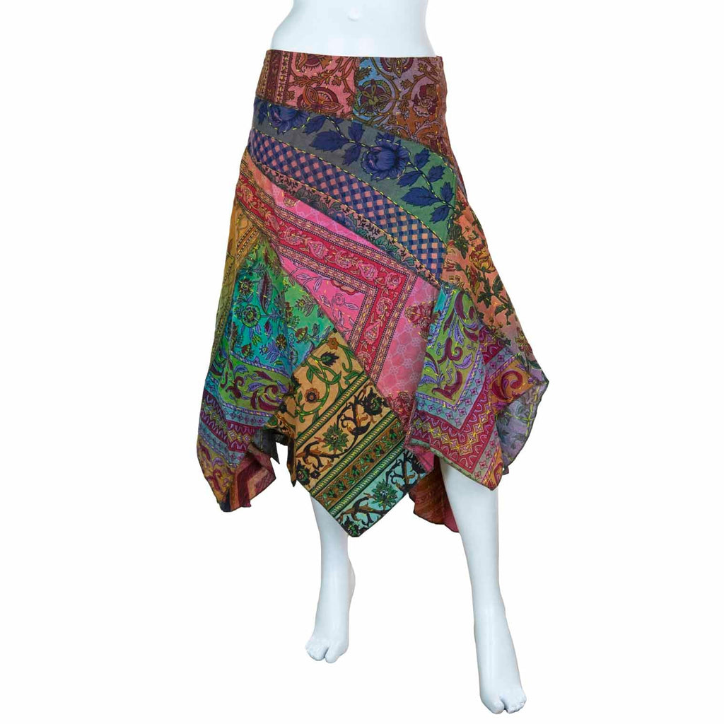 Kantha Hanky Hem Skirt-Siesta Crafts