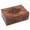 Wooden Box with Celtic Cross-Siesta Crafts