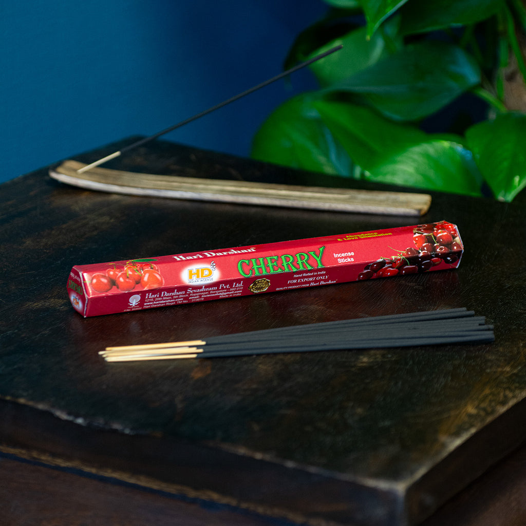 Cherry Hexagon Incense-Siesta Crafts