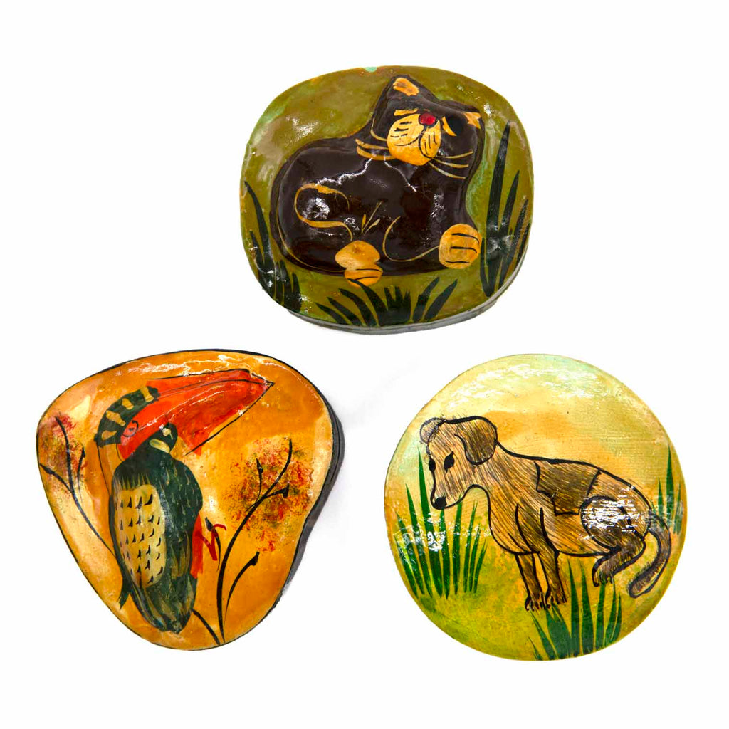 Small Papier Mâché Box-Siesta Crafts