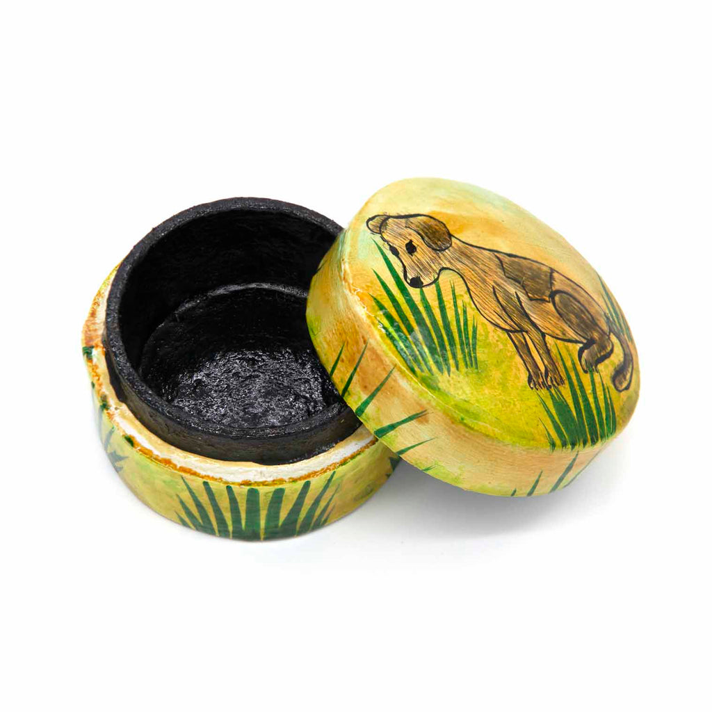 Small Papier Mâché Box-Siesta Crafts