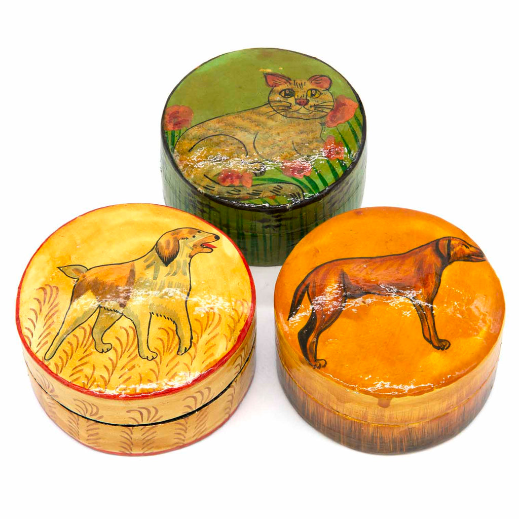Medium Papier Mâché Box-Siesta Crafts