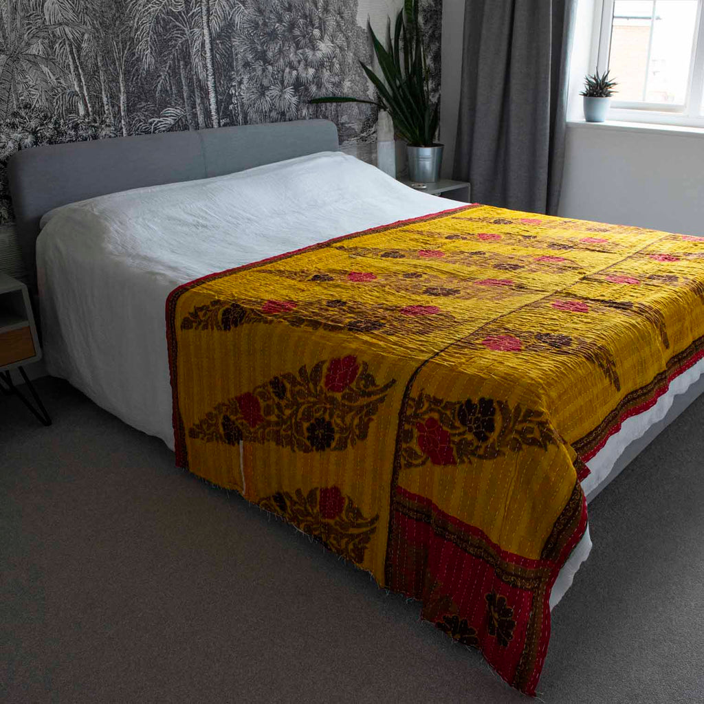 Kantha Bedspread-Siesta Crafts