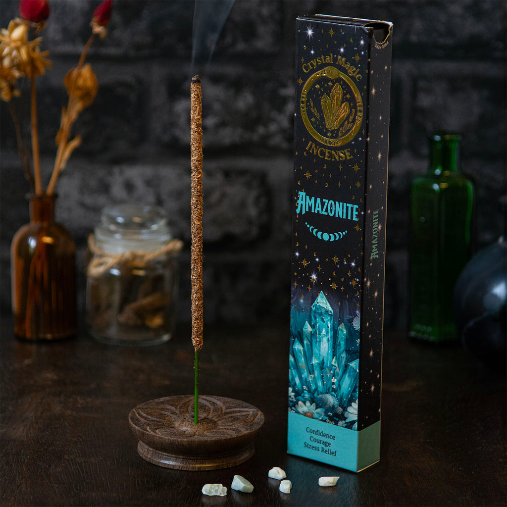 Amazonite Crystal Magic Incense-Siesta Crafts