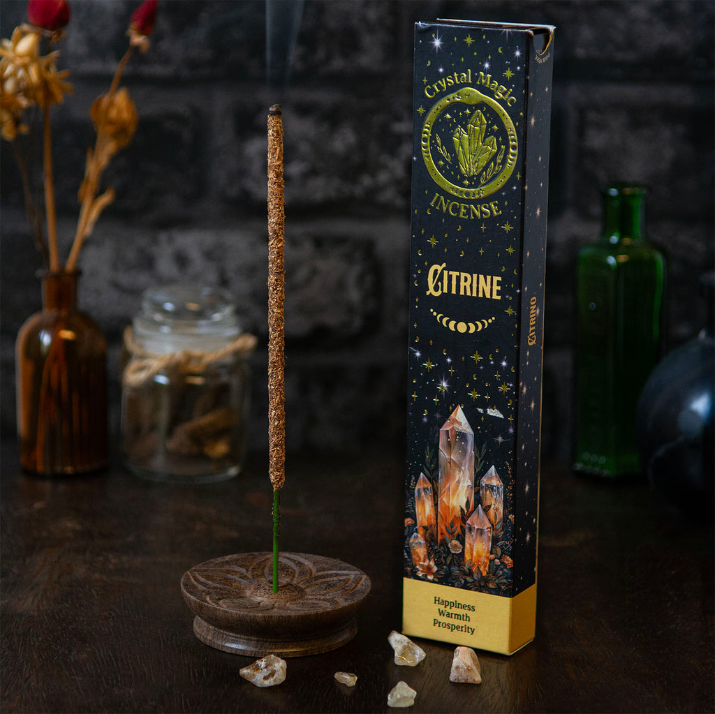 Citrine Crystal Magic Incense-Siesta Crafts