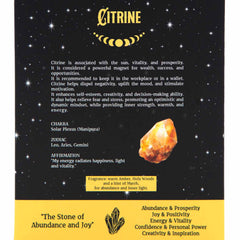 Citrine Crystal Magic Incense-Siesta Crafts