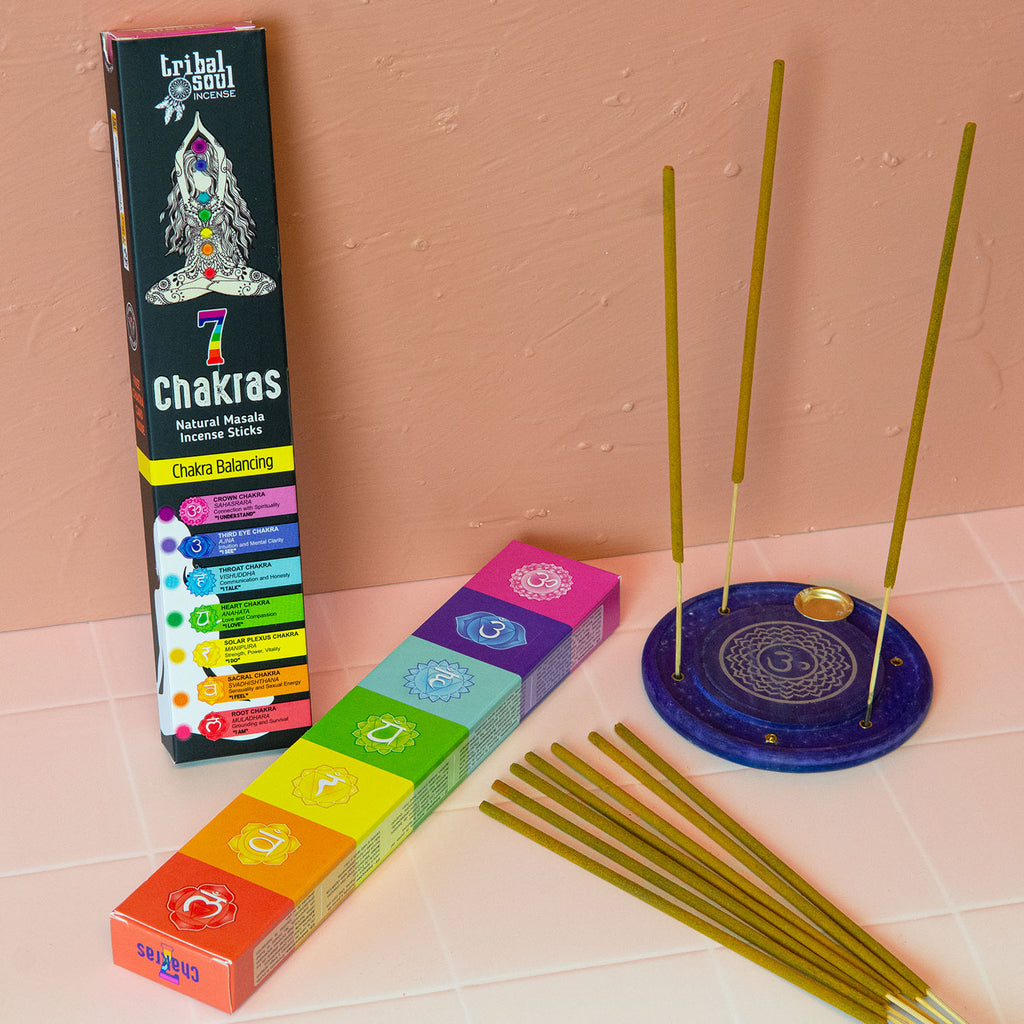 Seven Chakra Balancing Incense-Siesta Crafts