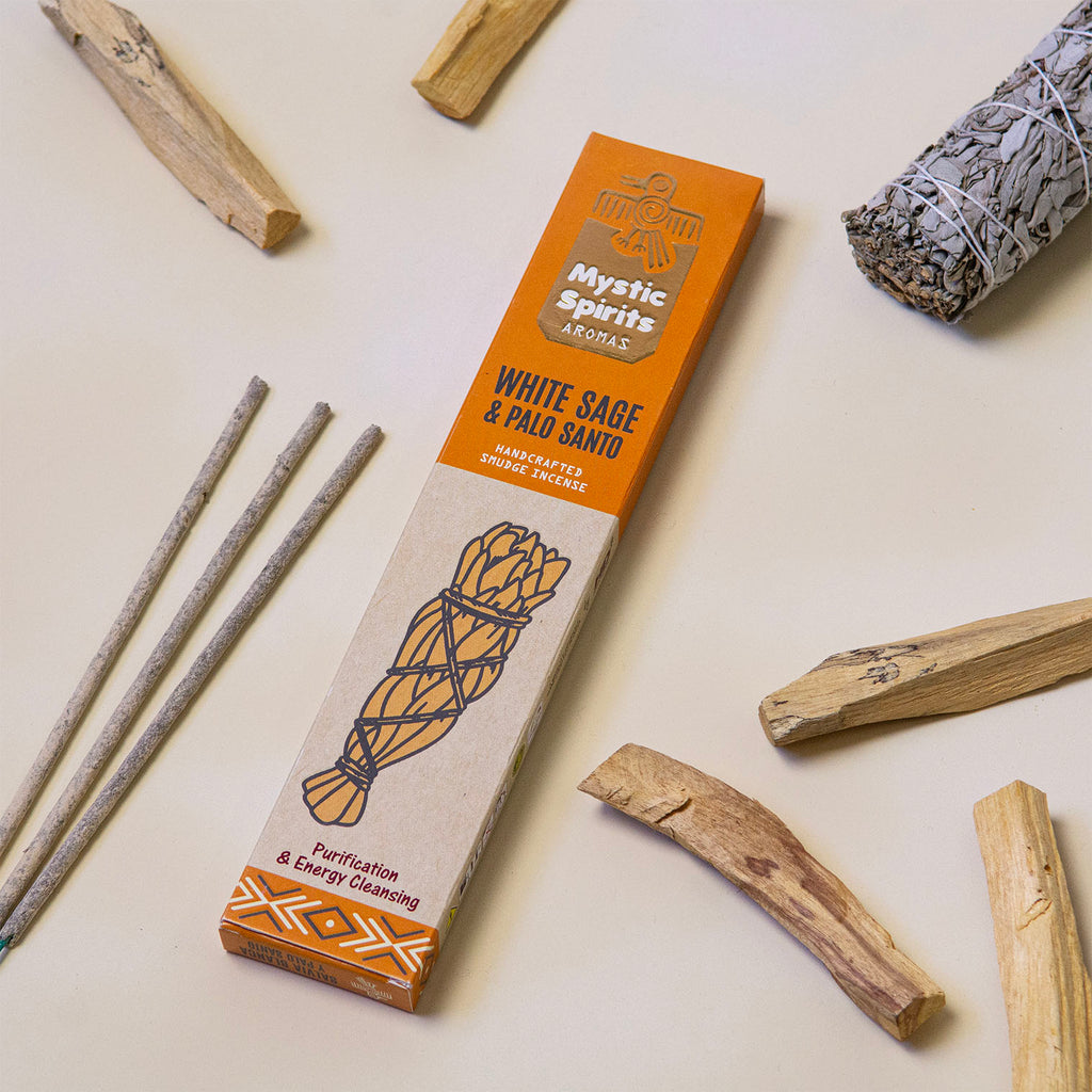 White Sage and Palo Santo Mystic Spirits Incense-Siesta Crafts