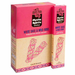 White Sage and Wild Rose Mystic Spirits Incense-Siesta Crafts
