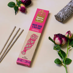 White Sage and Wild Rose Mystic Spirits Incense-Siesta Crafts