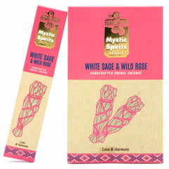 White Sage and Wild Rose Mystic Spirits Incense-Siesta Crafts