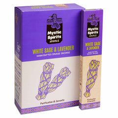 White Sage and Lavender Mystic Spirits Incense-Siesta Crafts