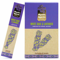 White Sage and Lavender Mystic Spirits Incense-Siesta Crafts