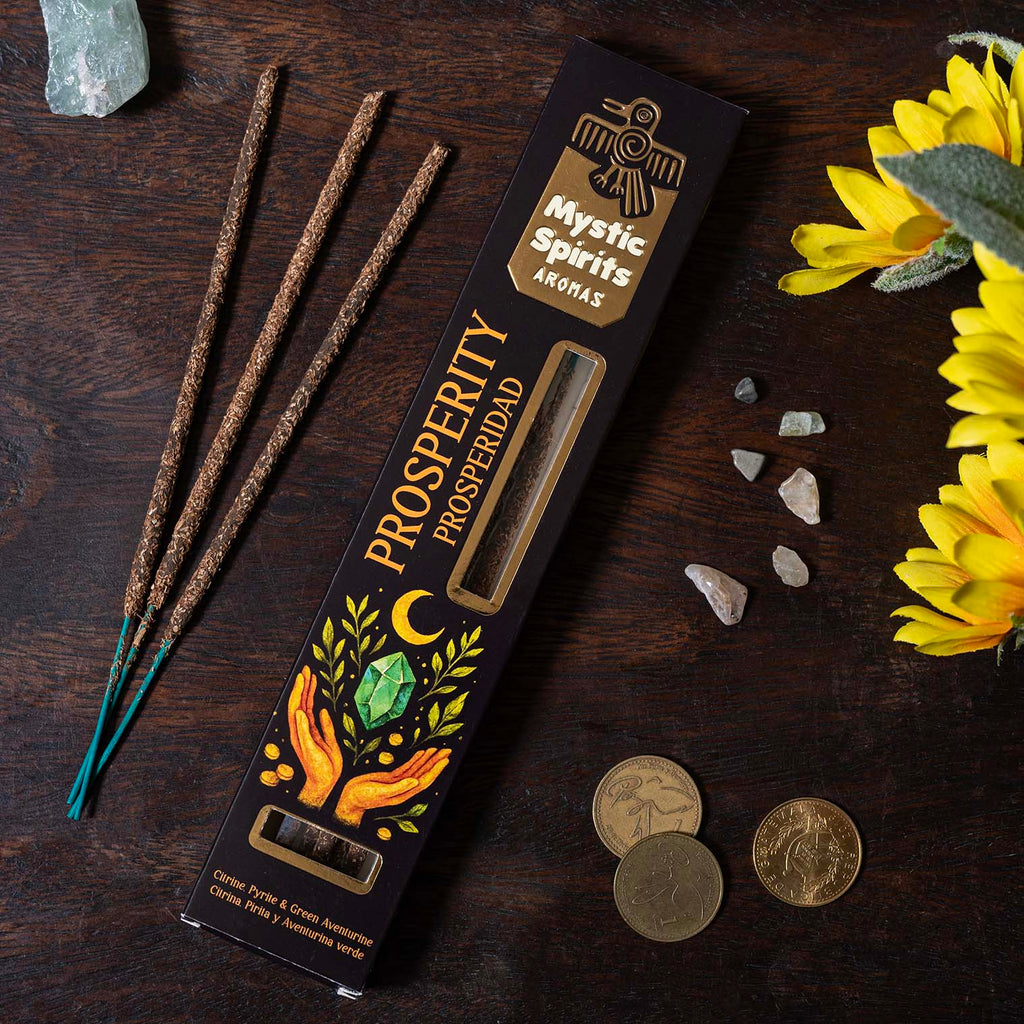 Mystic Spirits Crystal Incense - Prosperity
