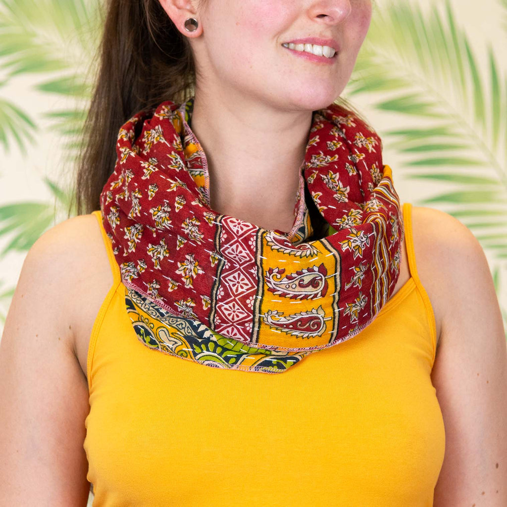 Kantha Snood-Siesta Crafts