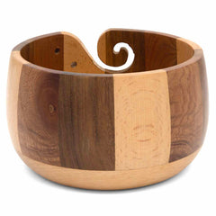 Wooden Yarn Bowl-Siesta Crafts