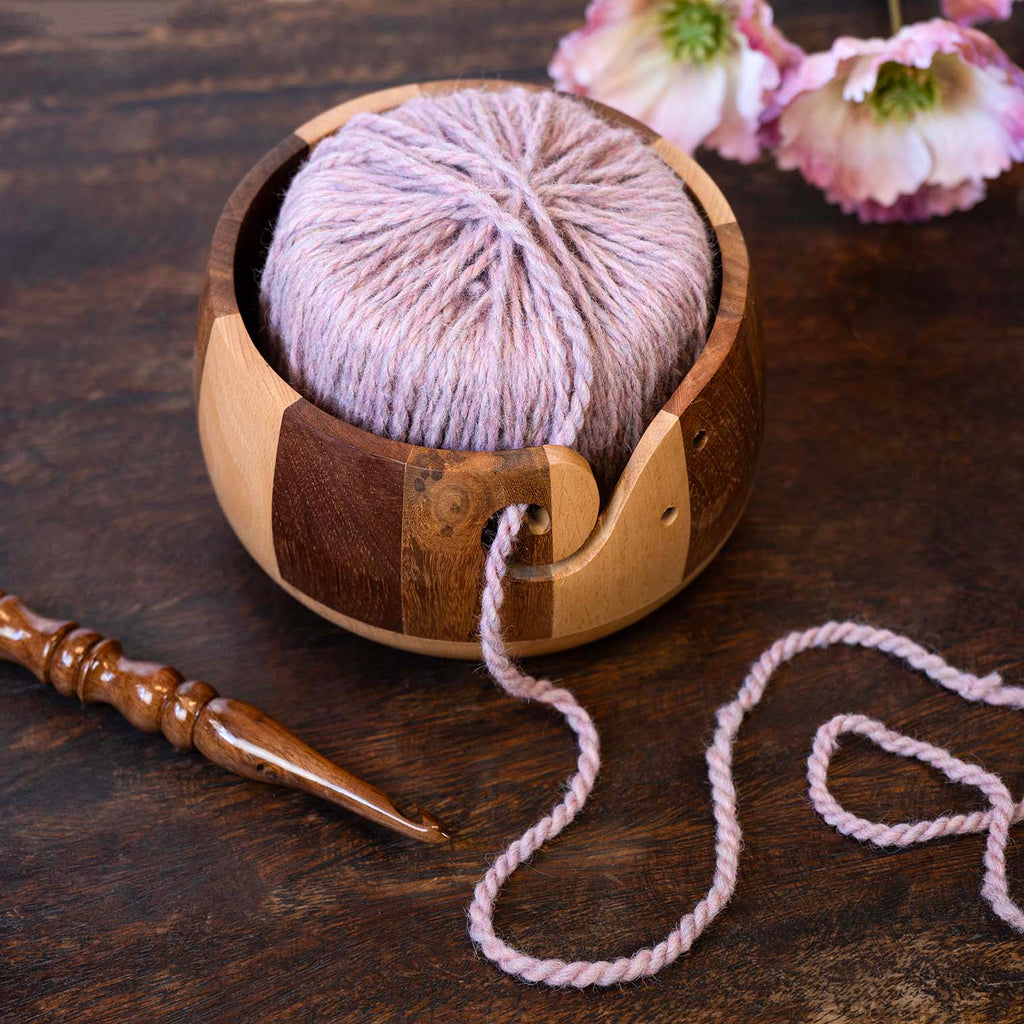 Wooden Yarn Bowl