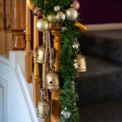 String of Bells with Star Design Cut Out