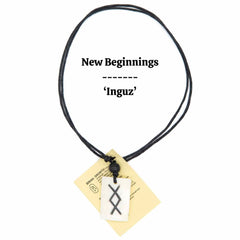 Rune Pendant Necklace-Siesta Crafts