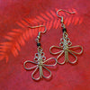 Butterfly Kenyan Earrings-Siesta Crafts