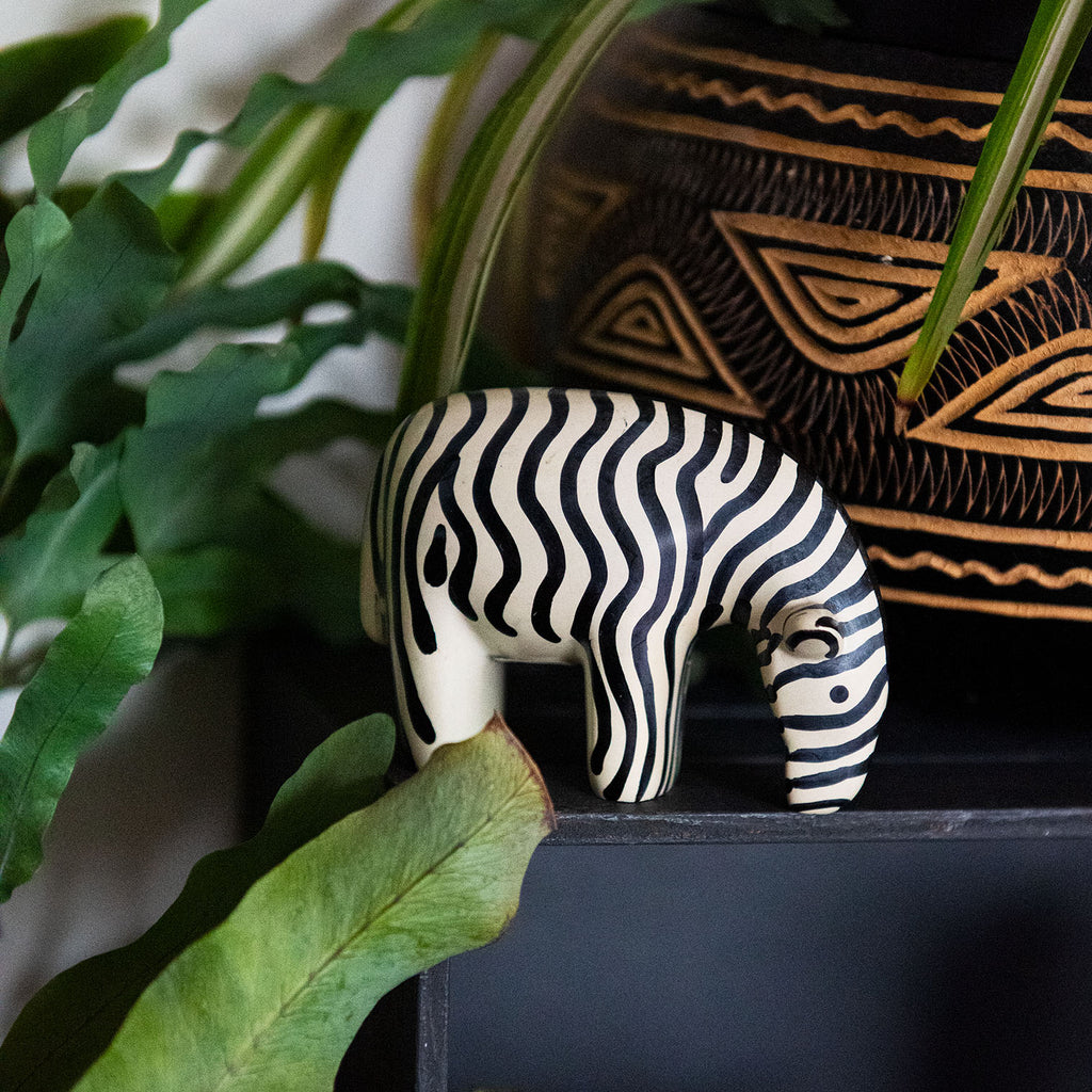 Soapstone Zebra-Siesta Crafts