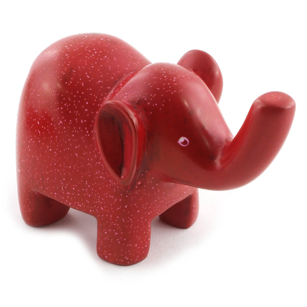 Soapstone Elephant-Siesta Crafts