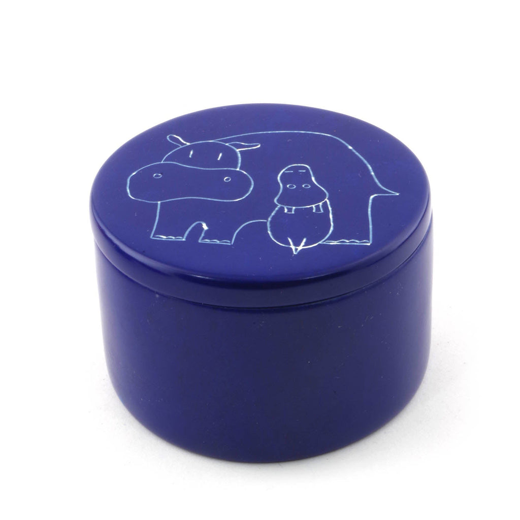 Soapstone Animal Pot-Siesta Crafts