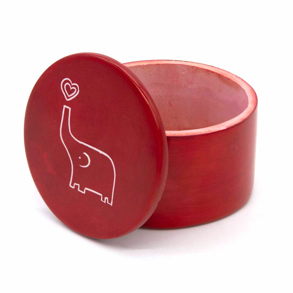 Soapstone Animal Pot-Siesta Crafts