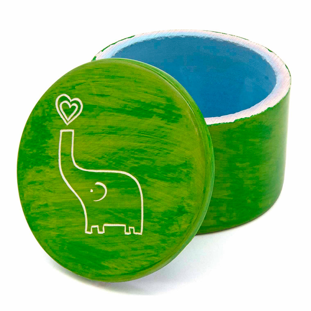 Soapstone Animal Pot-Siesta Crafts
