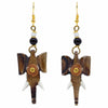 Spiral Elephant Head Earrings-Siesta Crafts