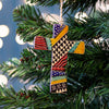 Multi Colour Soapstone Cross with Twine-Siesta Crafts