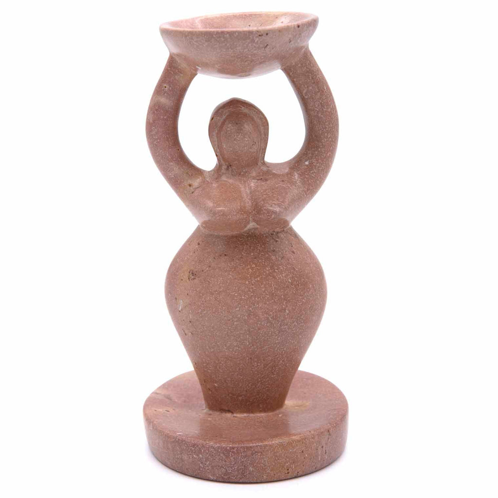 Goddess Soapstone Cone Burner-Siesta Crafts