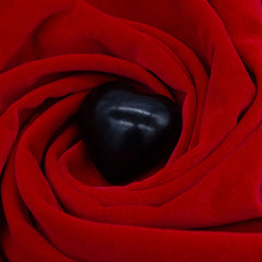 Black Soapstone Heart-Siesta Crafts