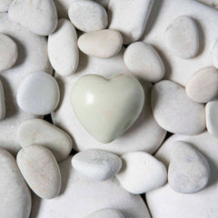 Natural Soapstone Heart-Siesta Crafts