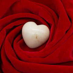 Natural Soapstone Heart-Siesta Crafts