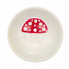 Soapstone Embossed Mushroom Dish-Siesta Crafts