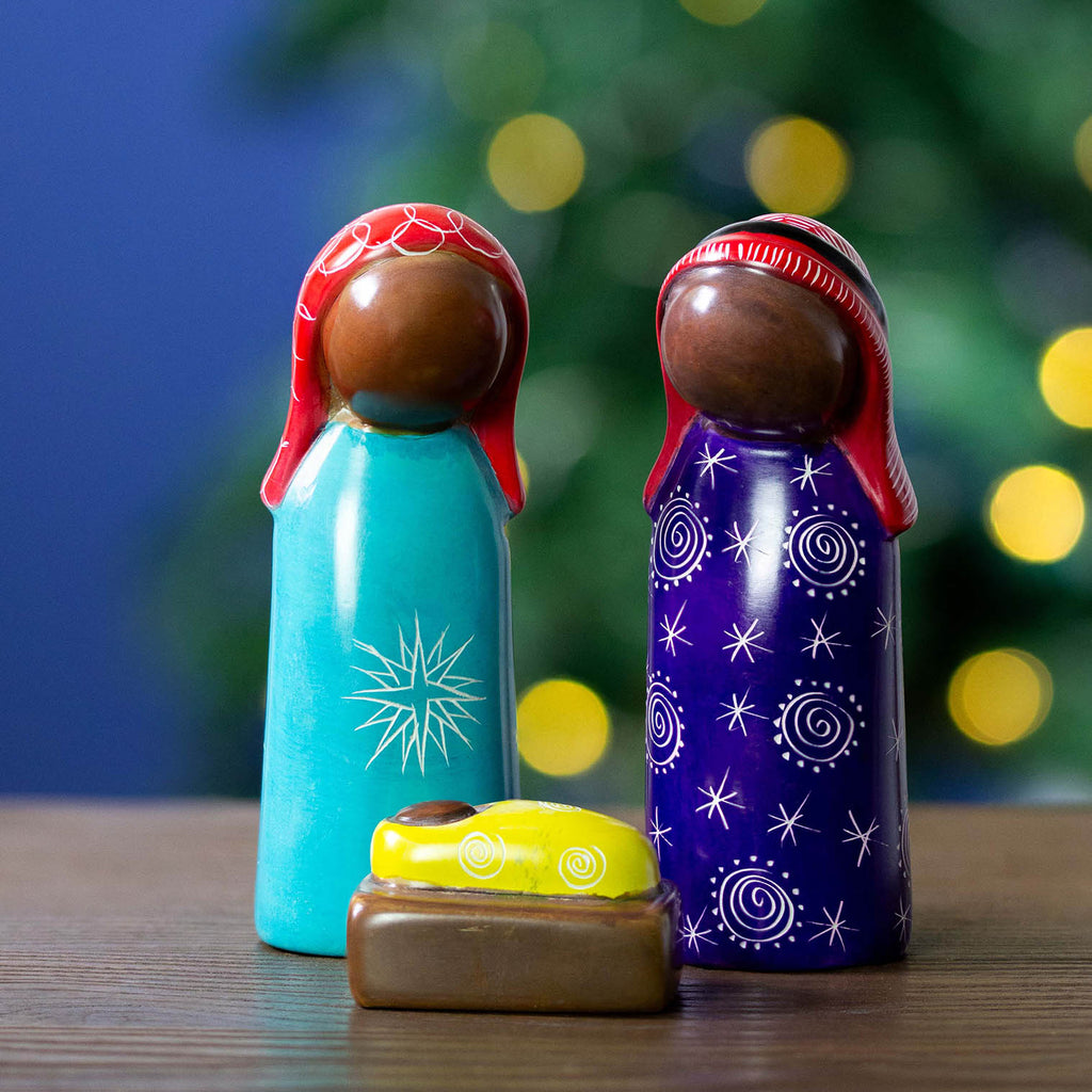 Soapstone Nativity Set-Siesta Crafts